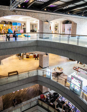 The Market, a new shopping mall of Bangkok (Ratchadamri Road, Ratchaprasong)のeditorial素材
