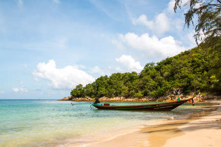 Haad Khom Beach, Koh Phangan, Thailandの写真素材