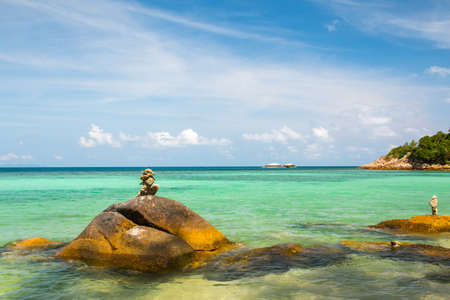 Haad Khom Beach, Koh Phangan, Thailandの写真素材