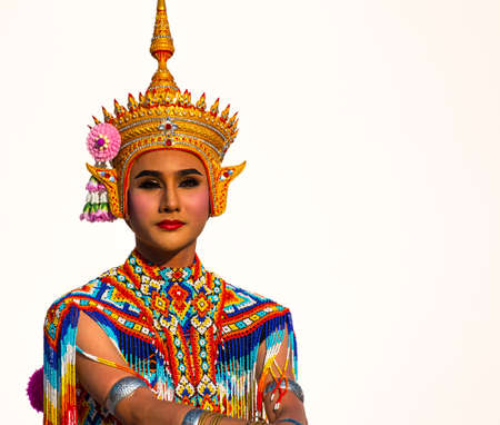traditional thai costume, Bangkokのeditorial素材