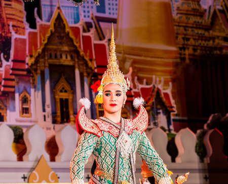 traditional thai costume, Bangkokのeditorial素材