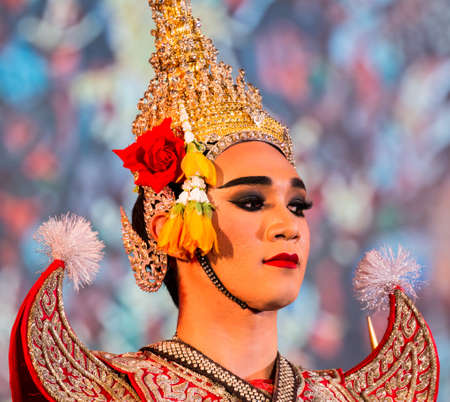 traditional thai costume, Bangkokのeditorial素材