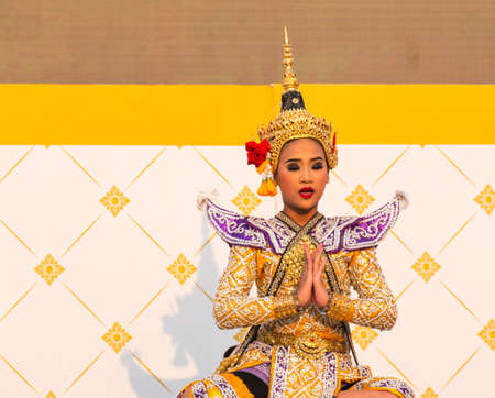 traditional thai costume, Bangkokのeditorial素材