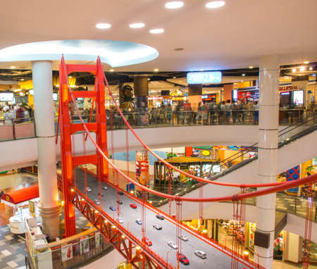 terminal 21 is a new shopping mall in Bangkokのeditorial素材