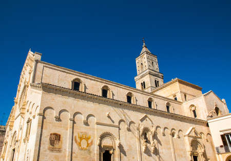Cathedral of Matera, southern Italyの写真素材
