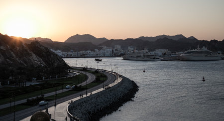 City of Muscat, Omanの写真素材