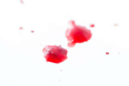 Blood dropsの写真素材