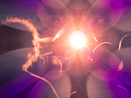 Concert hall during a music festivalの写真素材