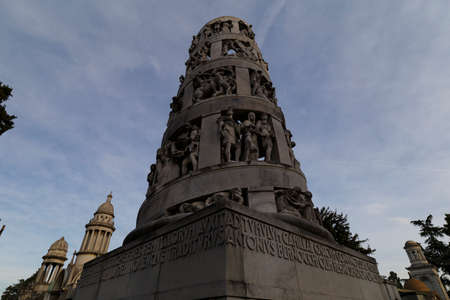 Monument to the Spanish Revolution in Seville.の写真素材