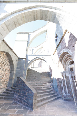 Sacra di San Michele, ancient monastery in Northern Italy.