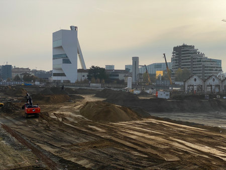 Construction siteの写真素材