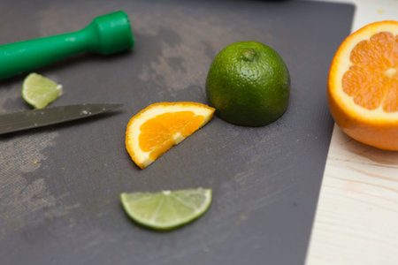 Close up on spanish tapas starters served on a table top. No people are visible.の写真素材