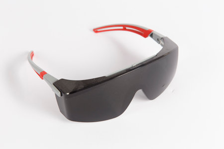 Sunglasses isolated on a white background, with clipping path.の写真素材