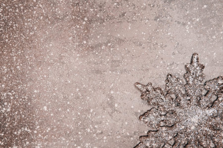 Christmas mockup background with silver and gold theme.