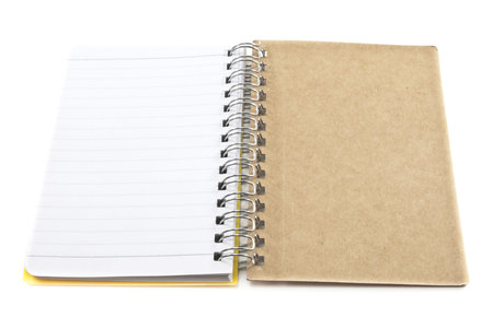 notebook, isolated