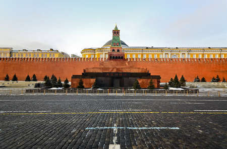 Kremlin, red square in Moscow, Russiaの写真素材