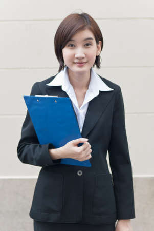 Expression of business womanの写真素材