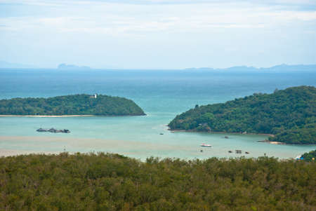 viewpoint phuket town thailandの写真素材