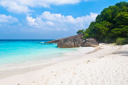 Beautiful Beach Similan Islands.Thailandの写真素材