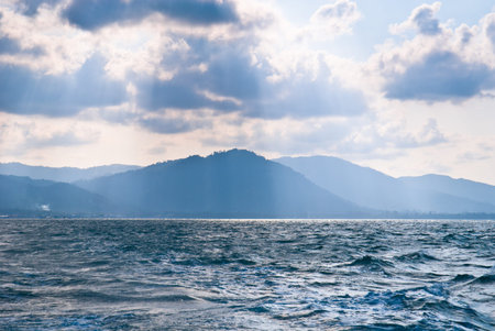 Sea and island on samui Thailand