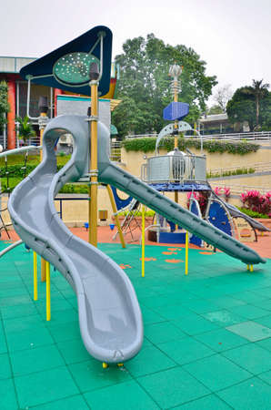 children Stairs Slides equipmentの写真素材