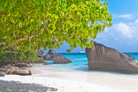 Beautiful Beach Similan Islands.Thailandの写真素材