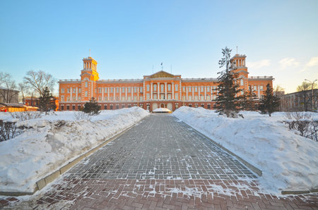 Irkutsk, Russia. Winter.のeditorial素材