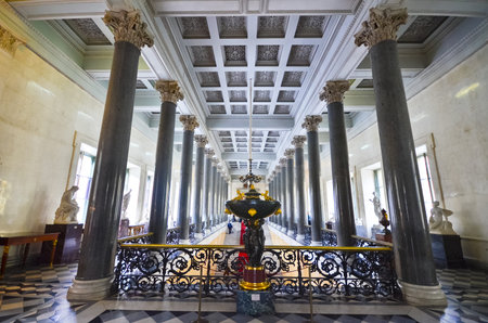 ST.PETERSBURG, RUSSIA - MARCH 4: Interior of State Hermitage on March 4, 2012 in St.Petersburg,...