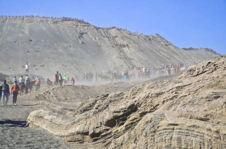 Mount Bromo Volcano, Indonesiaのeditorial素材