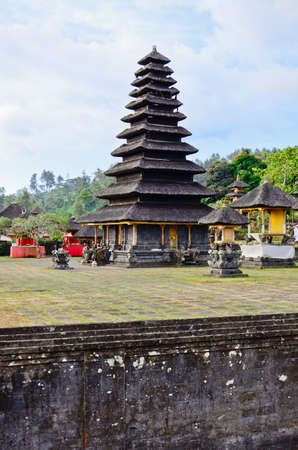 Pura Besakih. - largest hindu temple of Bali, Indonesiaの写真素材