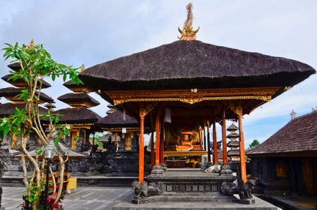 Pura Besakih. - largest hindu temple of Bali, Indonesiaの写真素材