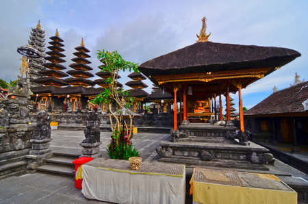 Pura Besakih. - largest hindu temple of Bali, Indonesiaの写真素材
