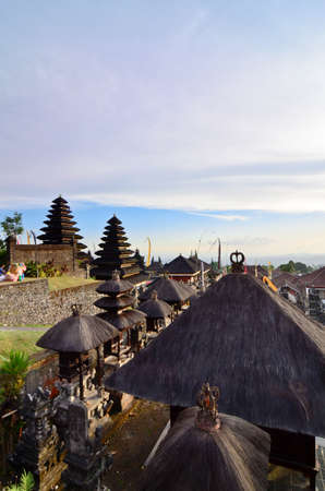Pura Besakih. - largest hindu temple of Bali, Indonesiaの写真素材