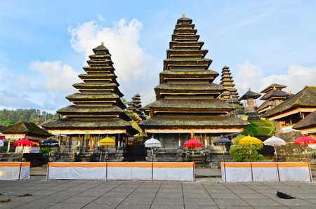 Pura Besakih. - largest hindu temple of Bali, Indonesiaの写真素材