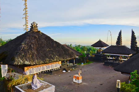 Pura Besakih. - largest hindu temple of Bali, Indonesiaの写真素材