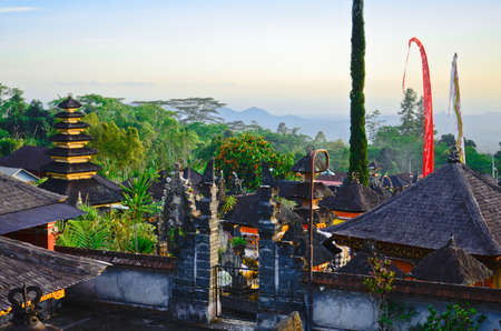 Pura Besakih. - largest hindu temple of Bali, Indonesiaの写真素材