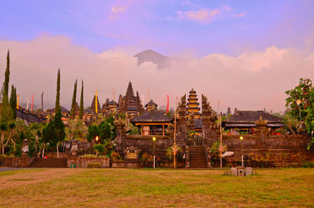 Pura Besakih. - largest hindu temple of Bali, Indonesiaの写真素材