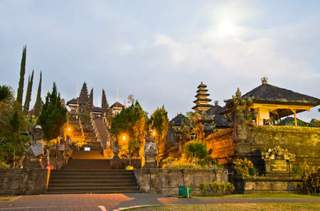 Pura Besakih. - largest hindu temple of Bali, Indonesiaの写真素材