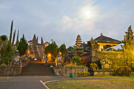 Pura Besakih. - largest hindu temple of Bali, Indonesiaの写真素材