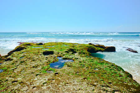 Dreamland beach in Baliの写真素材