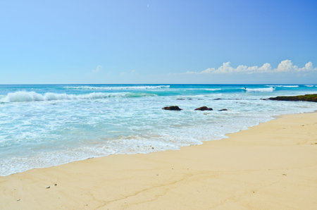 Dreamland beach in Baliの写真素材