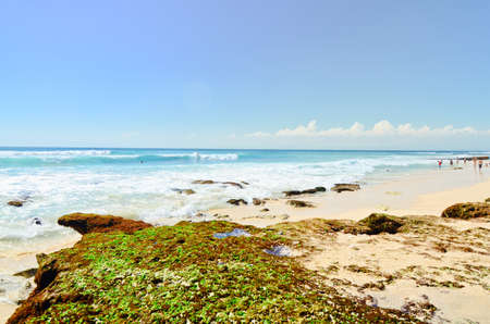 Dreamland beach in Baliの写真素材