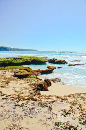 Dreamland beach in Baliの写真素材
