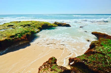 Dreamland beach in Baliの写真素材