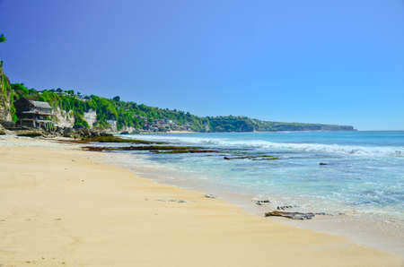 Dreamland beach in Baliの写真素材