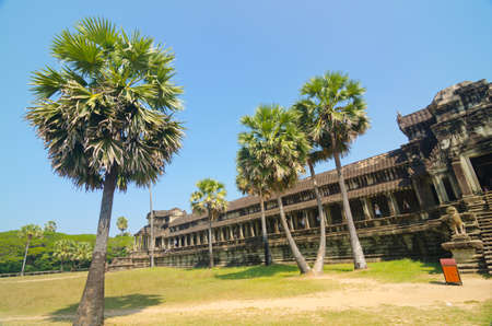 Angkor Wat Temple, Siem reap, Cambodia.の写真素材