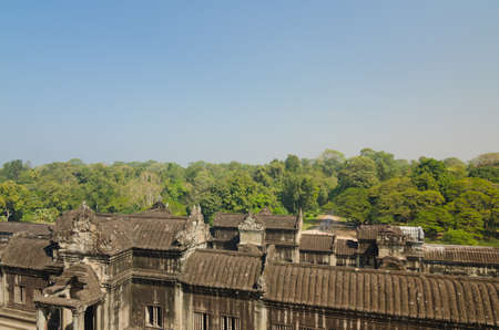 Angkor Wat Temple, Siem reap, Cambodia.の写真素材