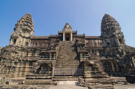 Angkor Wat Temple, Siem reap, Cambodia.の写真素材