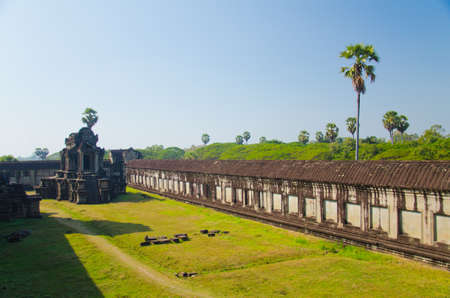 Angkor Wat Temple, Siem reap, Cambodia.の写真素材