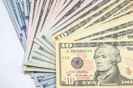 dollars, money backgroundの写真素材